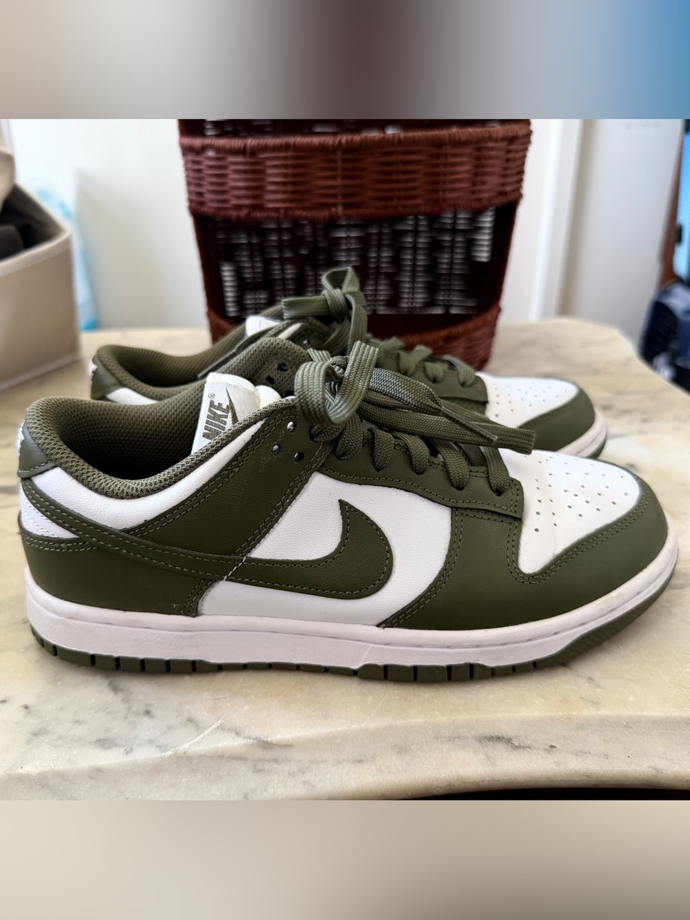 Green Nike Dunks